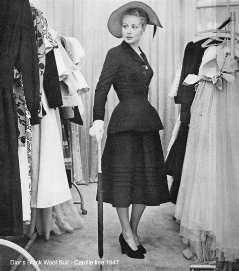 rare dior|christian Dior 1947 collection designs.